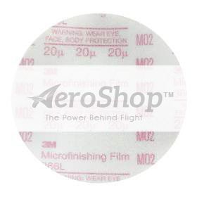 3M Hookit Microfinishing Film Type D Disc 366L, 5 in x NH 20